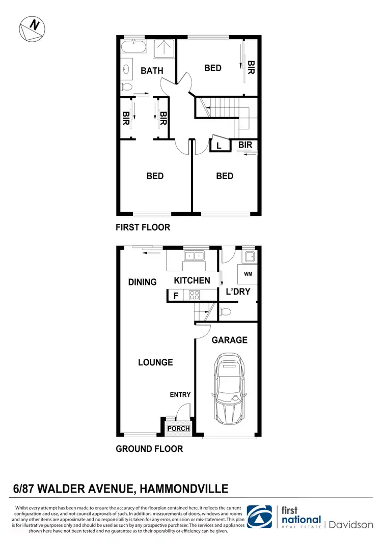 Floorplan of Homely house listing, 6/87 Walder Road, Hammondville NSW 2170