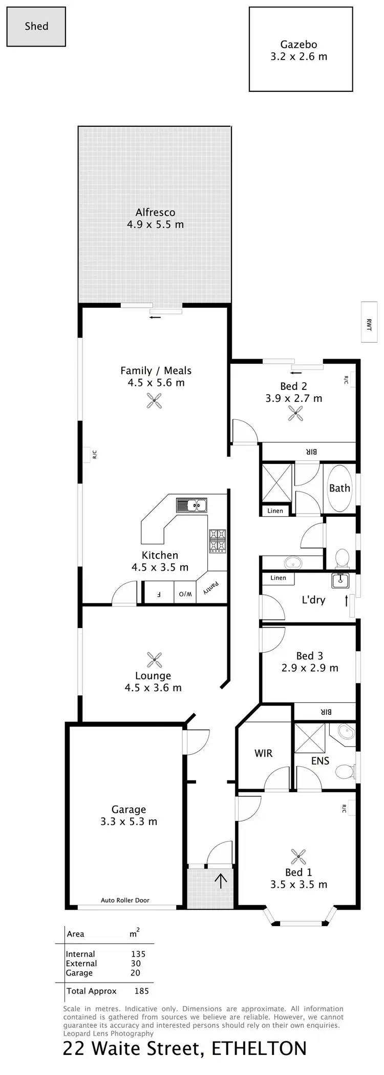 Floorplan of Homely house listing, 22 Waite Street, Ethelton SA 5015