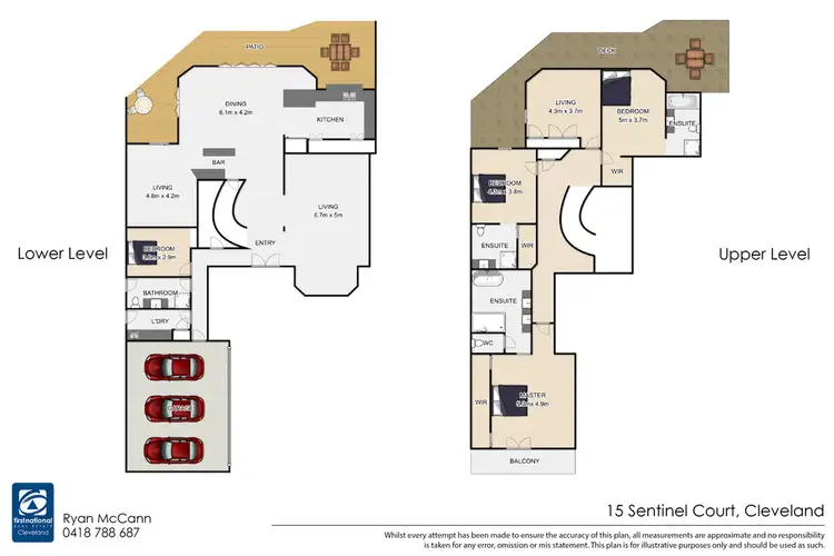 Floorplan of Homely house listing, 15 Sentinel Court, Raby Bay QLD 4163
