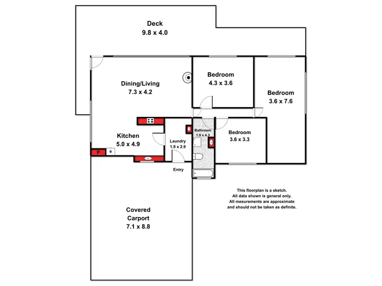 Floorplan of Homely rural property listing, 650 YANNATHAN ROAD, Nyora VIC 3987