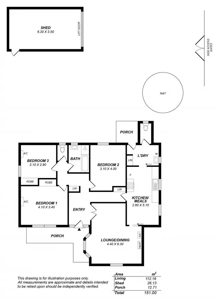 Floorplan of Homely house listing, 4 Long Island Road, Murray Bridge SA 5253