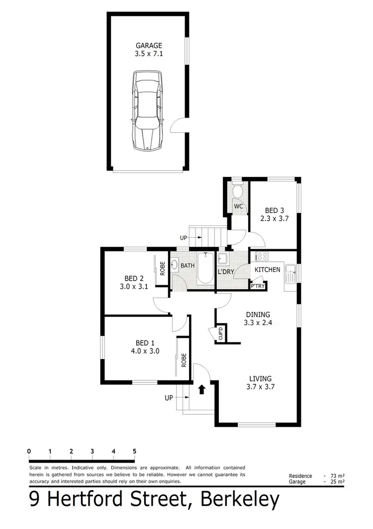 Floorplan of Homely house listing, 9 Hertford Street, Berkeley NSW 2506