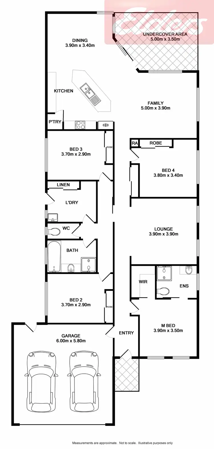 Floorplan of Homely house listing, 11 Chafia Place, Springdale Heights NSW 2641