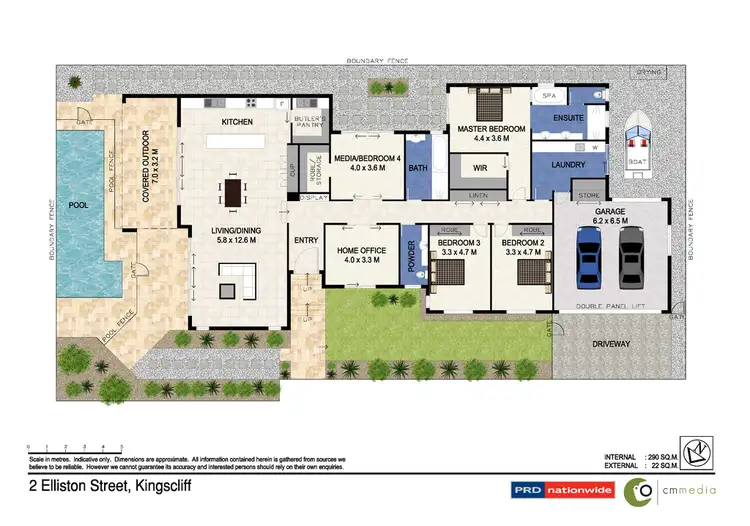 Floorplan of Homely house listing, 2 Elliston Street, Kingscliff NSW 2487
