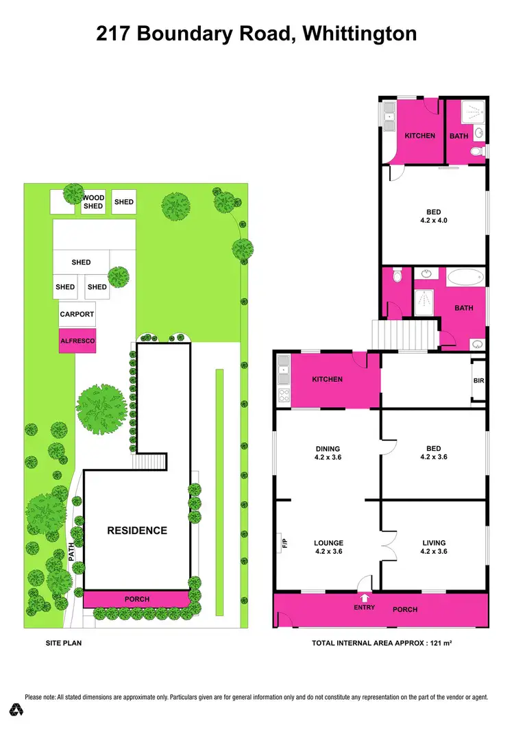 Floorplan of Homely house listing, 217 Boundary Road, Whittington VIC 3219