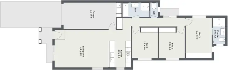 Floorplan of Homely house listing, 10 Waddhir Place, Ngunnawal ACT 2913