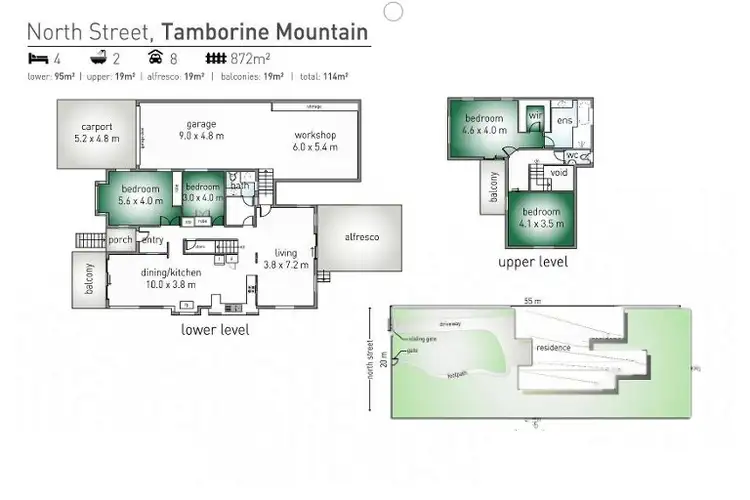 Floorplan of Homely house listing, 30 North Street, Tamborine Mountain QLD 4272