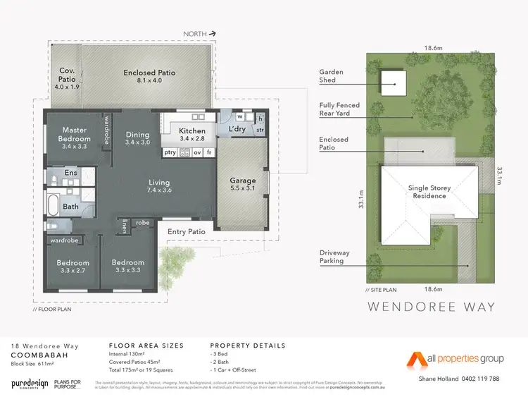 Floorplan of Homely house listing, 18 Wendoree Way, Coombabah QLD 4216