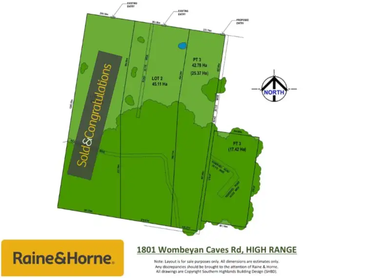 Floorplan of Homely rural property listing, Lot 2, 1775 Wombeyan Caves Road, High Range NSW 2575