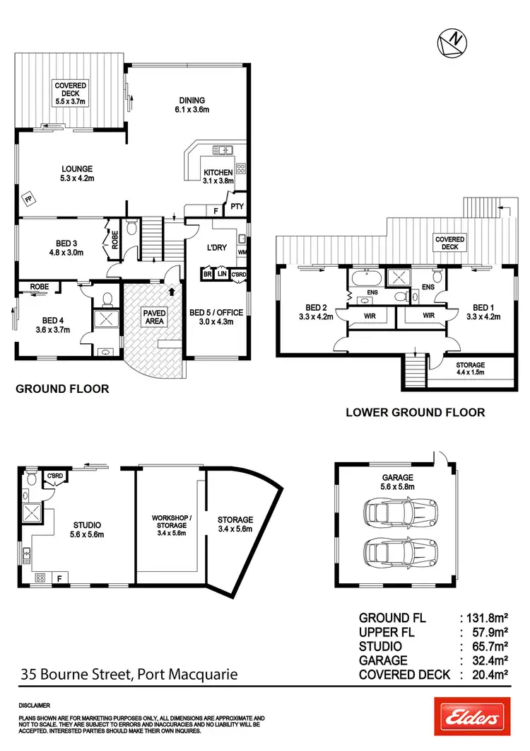 Floorplan of Homely house listing, 35 Bourne Street, Port Macquarie NSW 2444