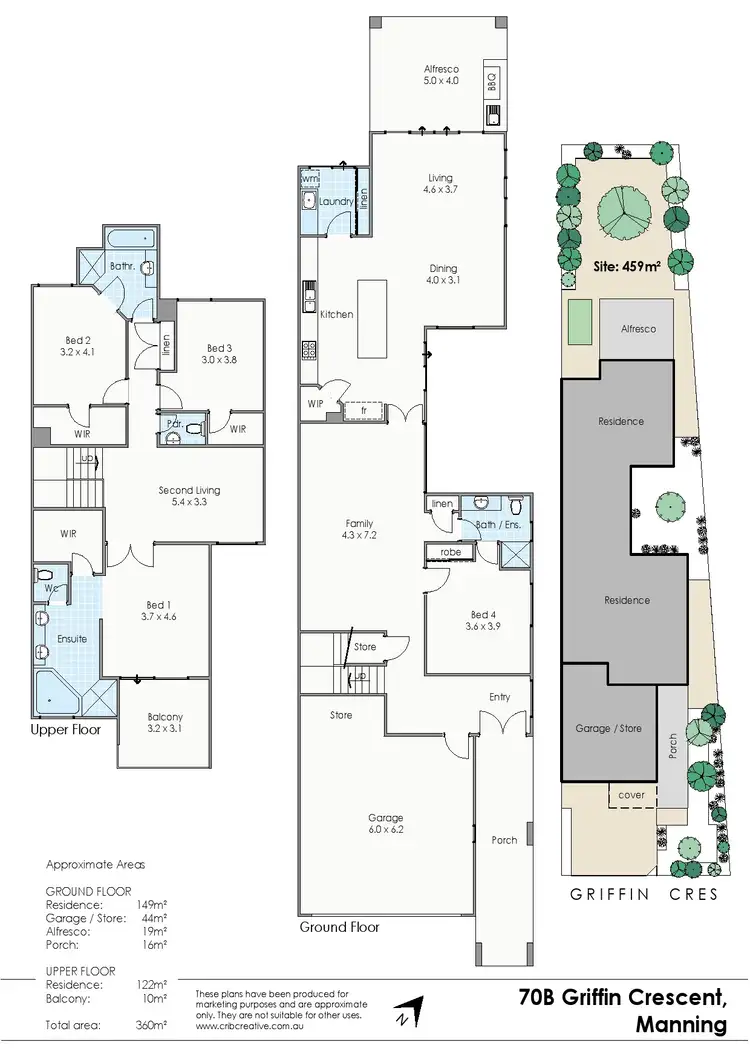 Floorplan of Homely house listing, 70b Griffin Crescent, Manning WA 6152