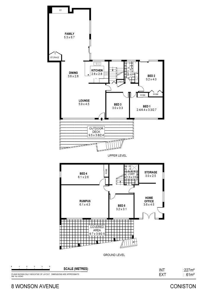 Floorplan of Homely house listing, 8 Wonson Avenue, Coniston NSW 2500