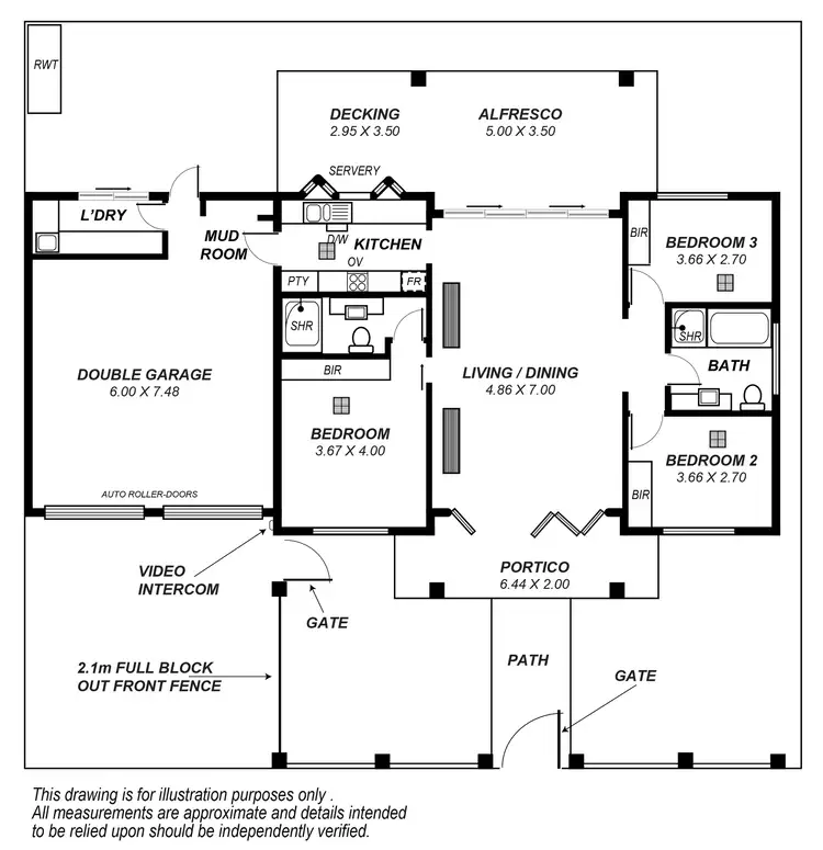 Floorplan of Homely house listing, 86A Bells Road, Glengowrie SA 5044