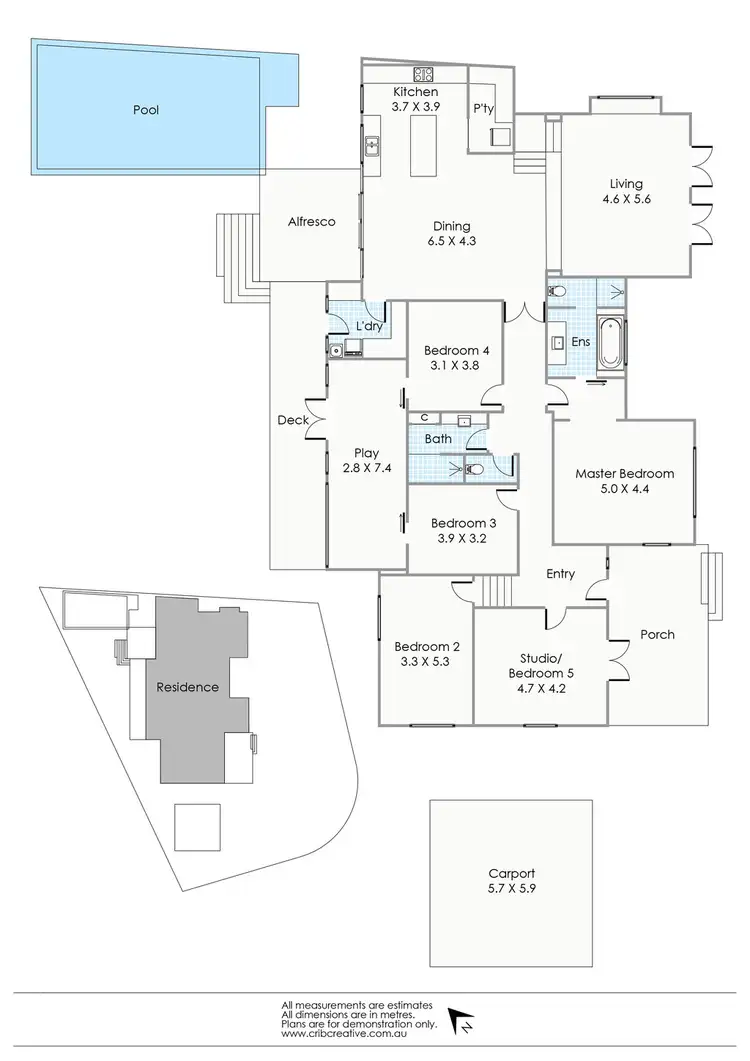 Floorplan of Homely house listing, 20 Highbury Street, Floreat WA 6014
