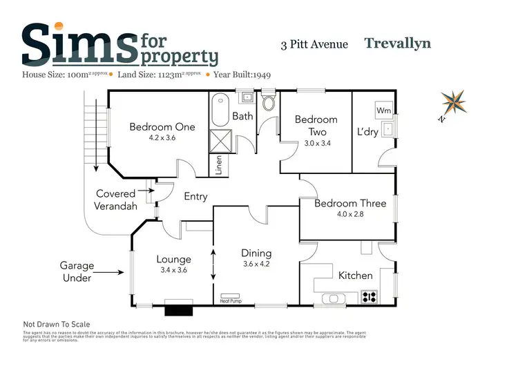 Floorplan of Homely house listing, 3 Pitt Avenue, Trevallyn TAS 7250