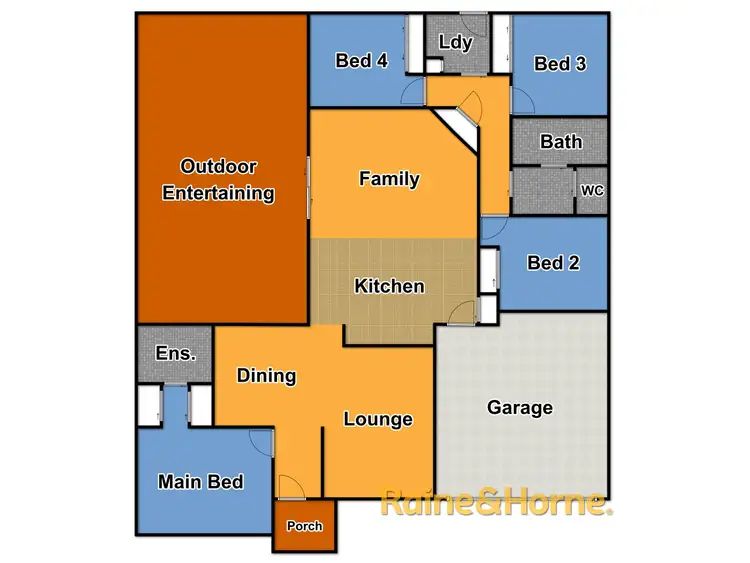 Floorplan of Homely house listing, 12 Cypress Point Drive, Dubbo NSW 2830