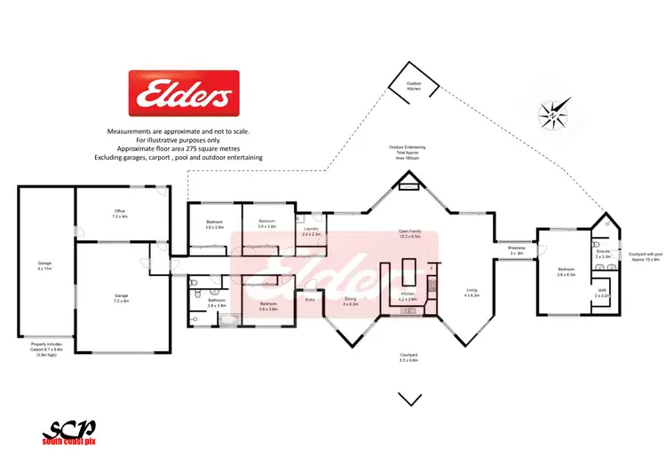 Floorplan of Homely house listing, 3 THE LANDING, Mossy Point NSW 2537