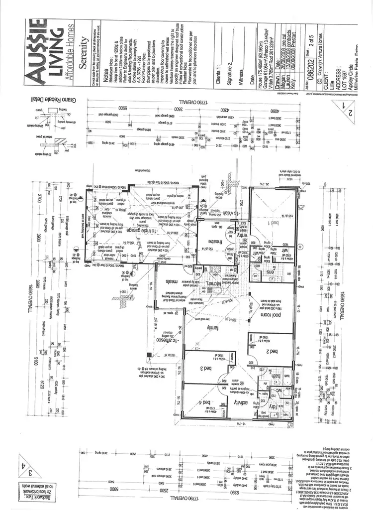 Floorplan of Homely house listing, 17 Apsley Circle, Millbridge WA 6232