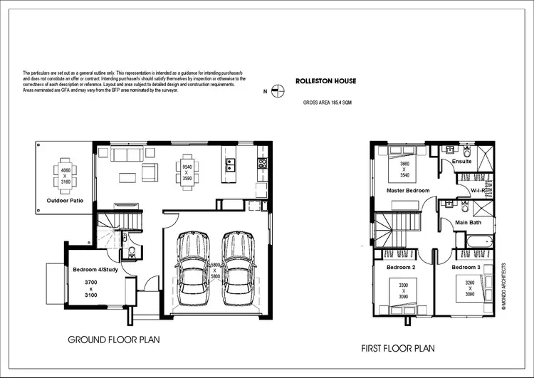 Floorplan of Homely house listing, 1 11 ROLLESTON STREET, Keperra QLD 4054