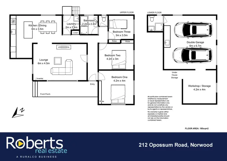 Floorplan of Homely house listing, 212 Opossum Road, Norwood TAS 7250