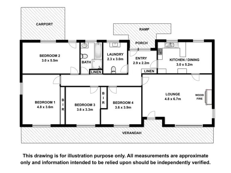 Floorplan of Homely house listing, 79 Jenkins Terrace, Naracoorte SA 5271