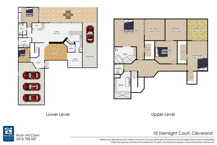 Floorplan of Homely house listing, 18 Sternlight Court, Raby Bay QLD 4163