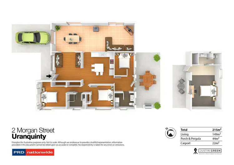 Floorplan of Homely house listing, 2 Morgan Street, Uranquinty NSW 2652