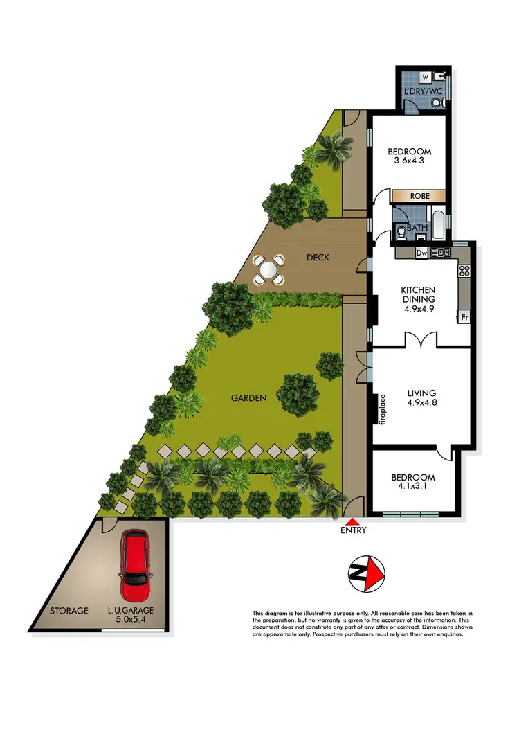 Floorplan of Homely apartment listing, 1/2 Nelson Street, Woollahra NSW 2025