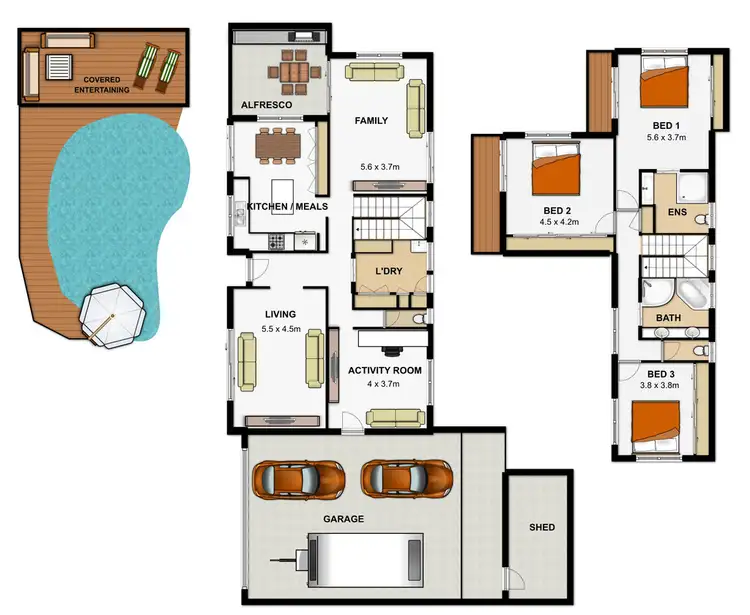 Floorplan of Homely house listing, 4 Villosa Street, Shailer Park QLD 4128