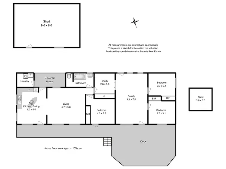 Floorplan of Homely house listing, 15 Tangari Road, Forcett TAS 7173