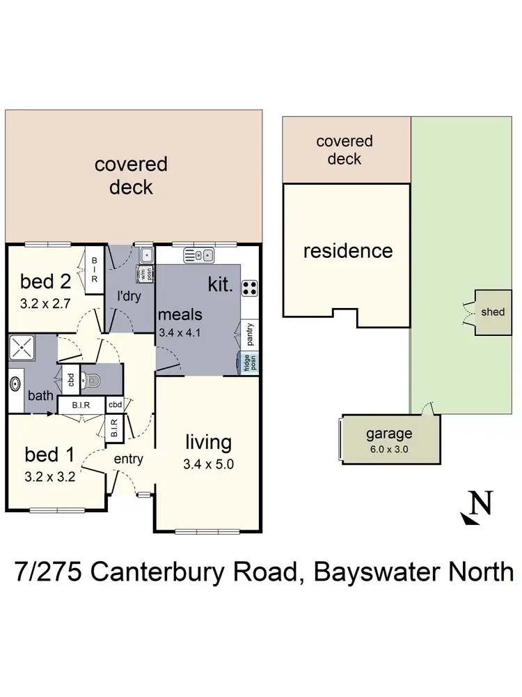 Floorplan of Homely unit listing, 7/275 Canterbury Road, Bayswater North VIC 3153