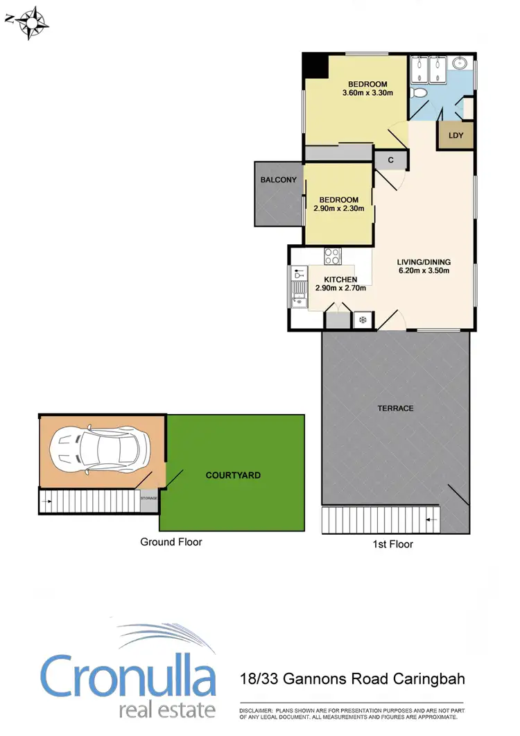 Floorplan of Homely apartment listing, 18/33-37 Gannons Road, Caringbah NSW 2229