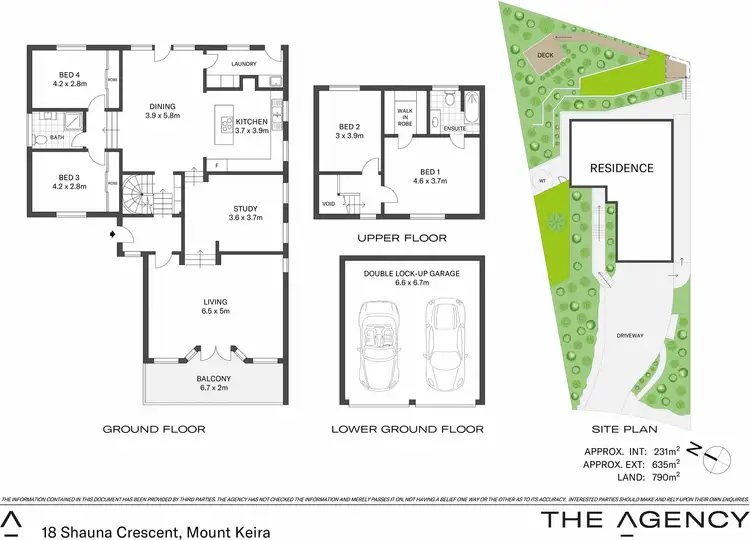 Floorplan of Homely house listing, 18 Shauna Crescent, Mount Keira NSW 2500