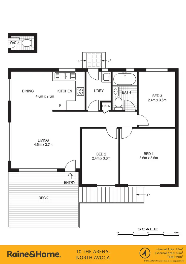 Floorplan of Homely house listing, 10 The Arena, North Avoca NSW 2260