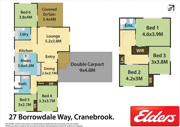 Floorplan of Homely house listing, 27 Borrowdale Way, Cranebrook NSW 2749