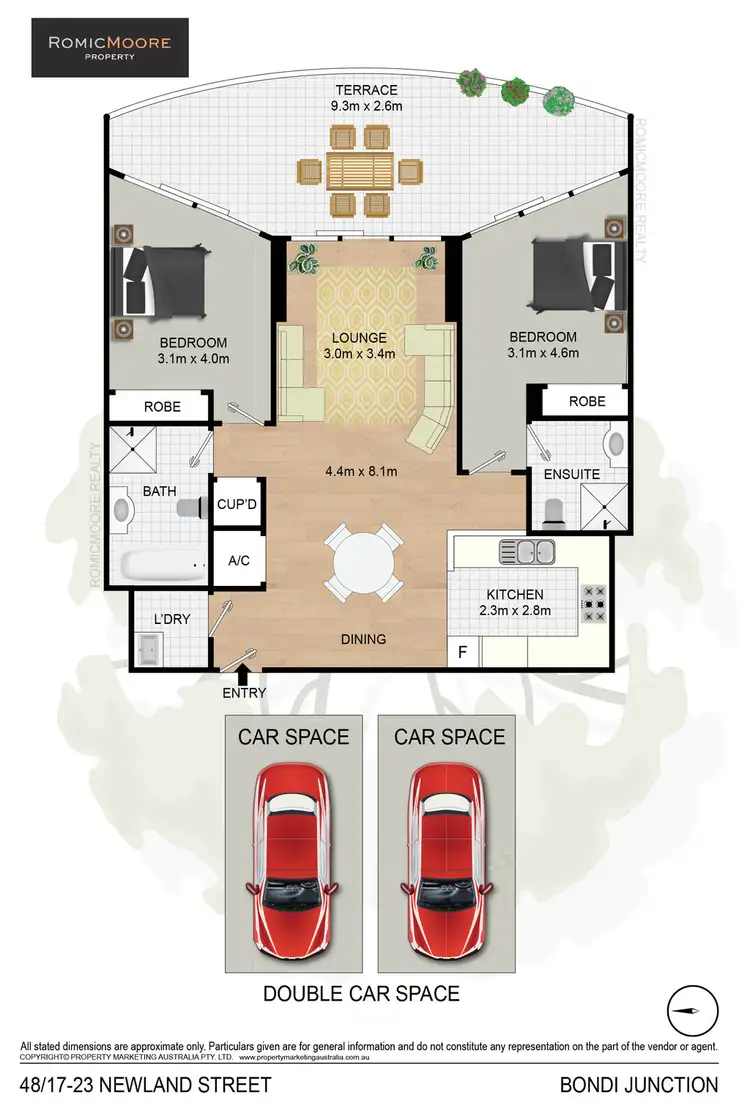 Floorplan of Homely apartment listing, 48/17-23 Newland Street, Bondi Junction NSW 2022