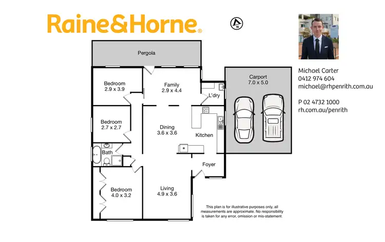 Floorplan of Homely house listing, 3 Edna Street, Kingswood NSW 2747