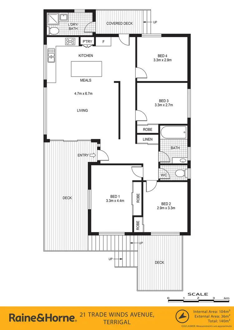 Floorplan of Homely house listing, 21 Trade Winds Avenue, Terrigal NSW 2260