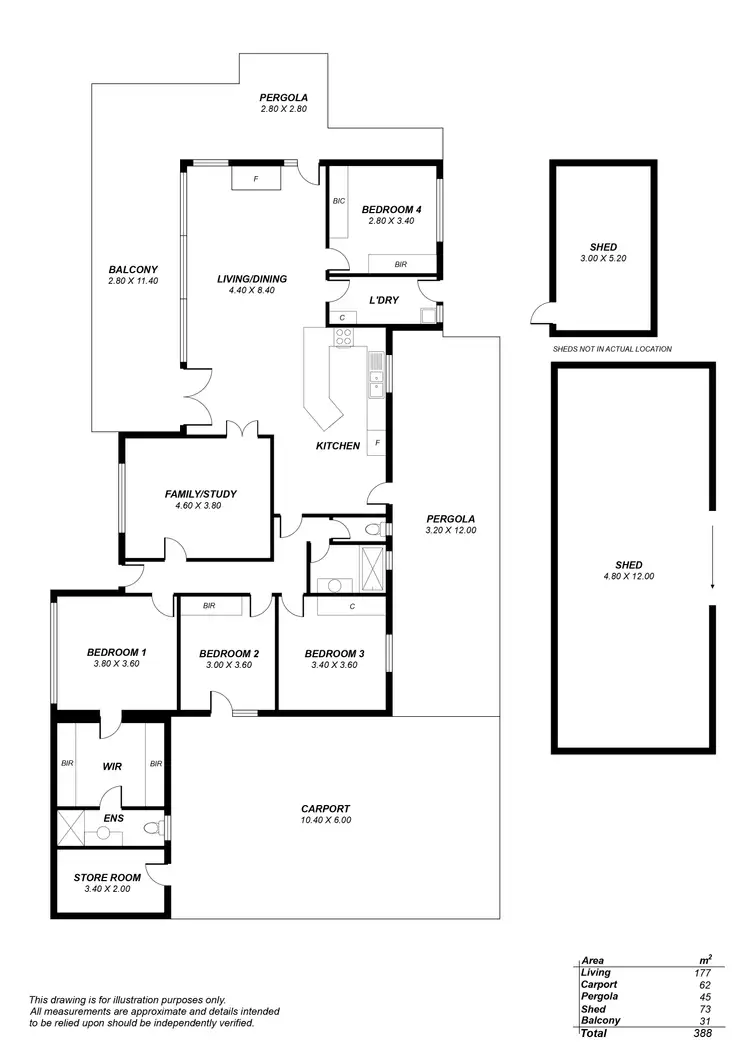 Floorplan of Homely house listing, 18 Kookaburra Court, Willunga SA 5172