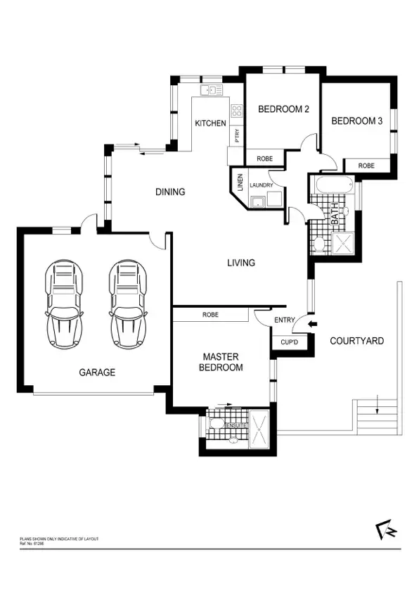 Floorplan of Homely house listing, 4a Marmion Place, Stirling ACT 2611