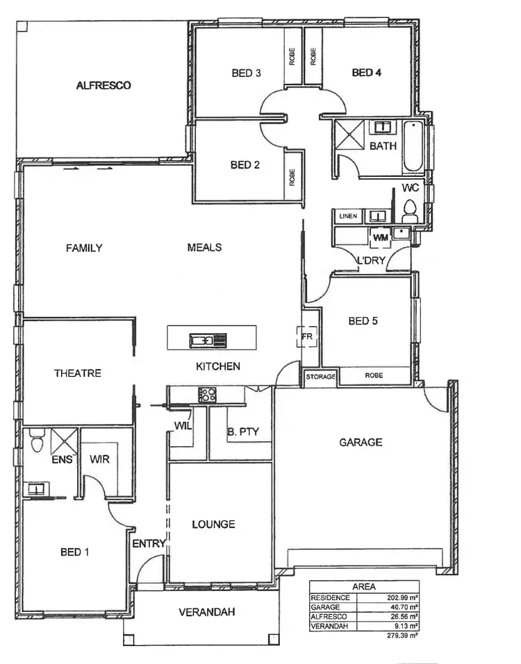 Floorplan of Homely house listing, 63 Hearne Street, Googong NSW 2620