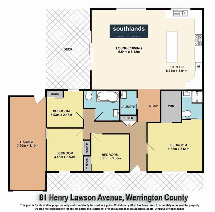 Floorplan of Homely house listing, 81 Henry Lawson Avenue, Werrington County NSW 2747