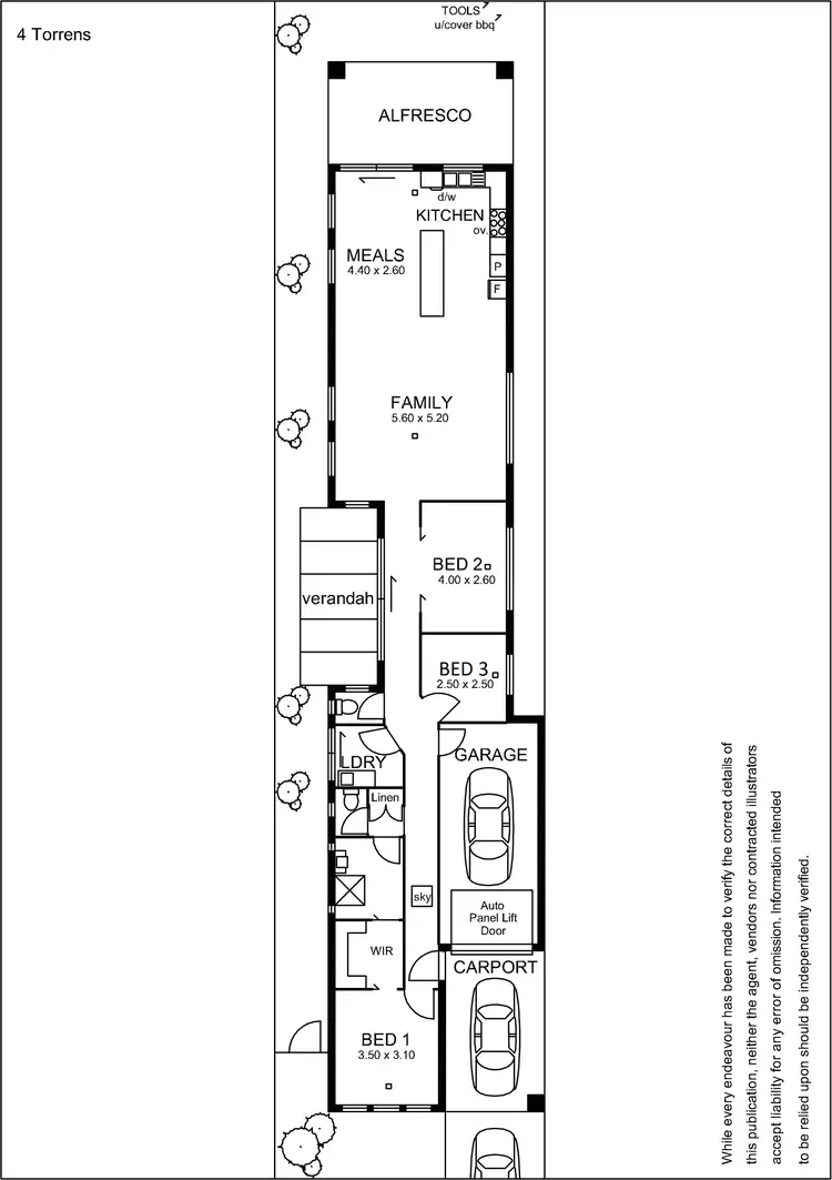 Floorplan of Homely house listing, 4 Torrens Avenue, Klemzig SA 5087