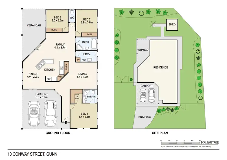 Floorplan of Homely house listing, 10 Conway Street, Gunn NT 832