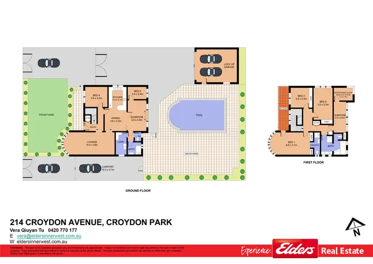 Floorplan of Homely house listing, 214 Croydon Avenue, Croydon Park NSW 2133