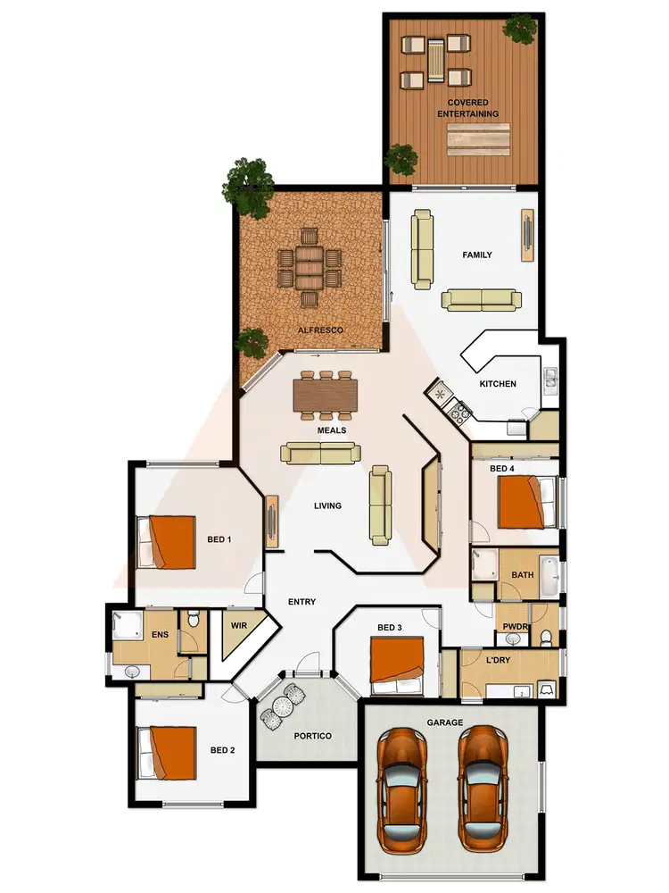 Floorplan of Homely house listing, 7 St Ives Circuit, Forest Lake QLD 4078