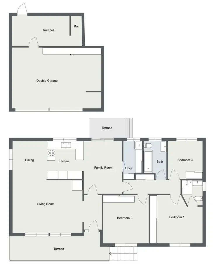 Floorplan of Homely house listing, 1 Yate Gardens, Rivett ACT 2611
