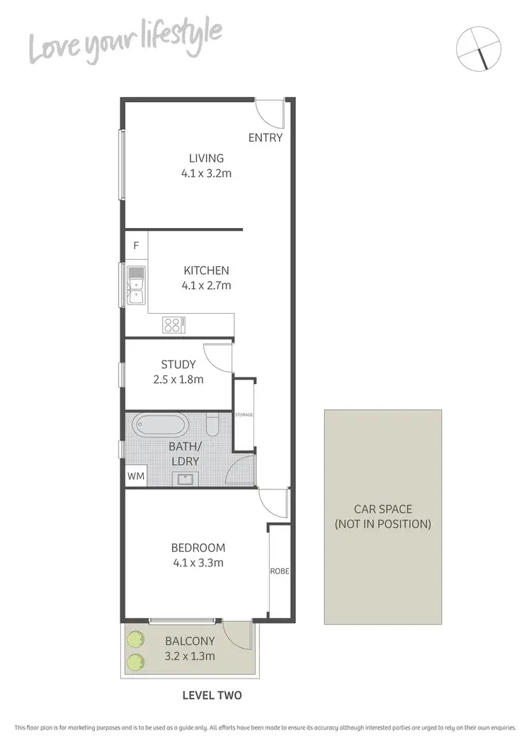 Floorplan of Homely apartment listing, 4/16 Sebastopol Street, Enmore NSW 2042
