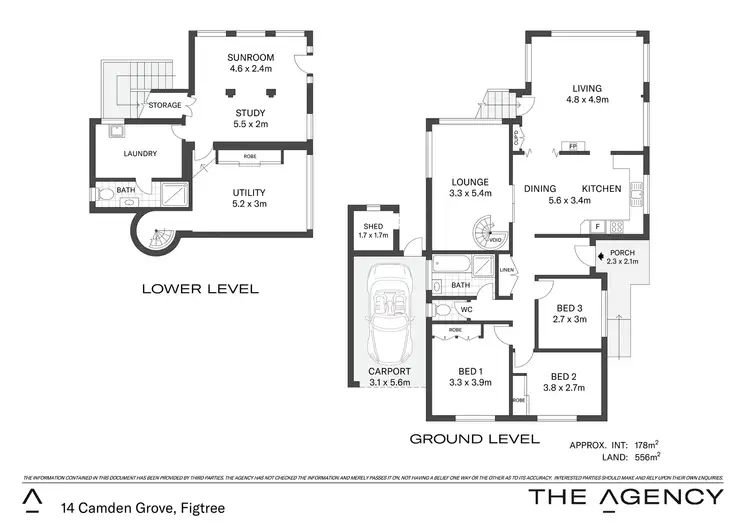 Floorplan of Homely house listing, 14 Camden Grove, Figtree NSW 2525