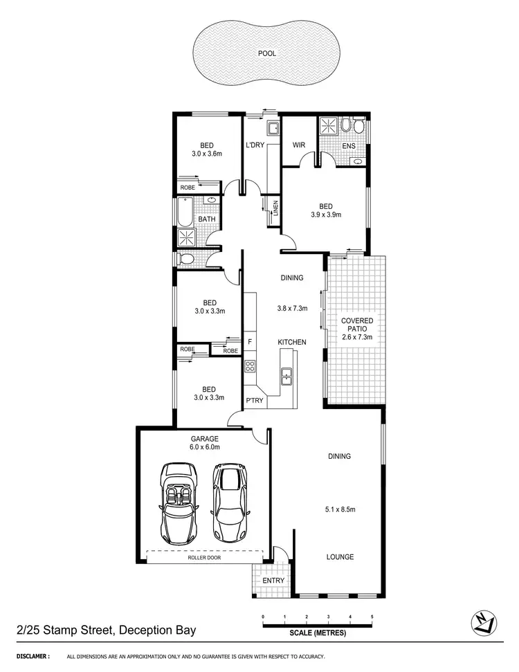 Floorplan of Homely house listing, 2/25 Stamp Street, Deception Bay QLD 4508
